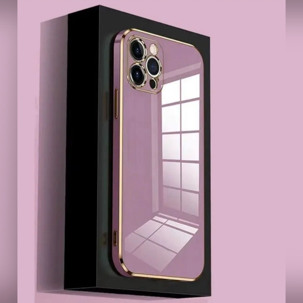 Luxury Electroplated Case For iPhone 14 Pro - PURPLE-SALE